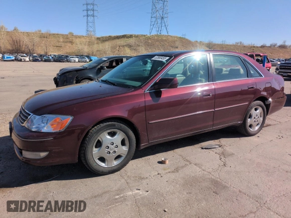 2003 Toyota Avalon XL with VIN 4T1BF28B23U277864, listed as a Copart auction lot 52880455 with 157,540 mi miles and Salvage Title. Bid and sale history available at carsss.com. Image 1.