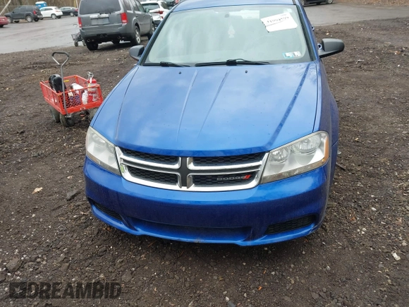 2013 Dodge Avenger SE with VIN 1C3CDZAB4DN628596, listed as a IAAI auction lot 41904599 with 56,791 mi miles and . Bid and sale history available at DreamBid. Image 14.
