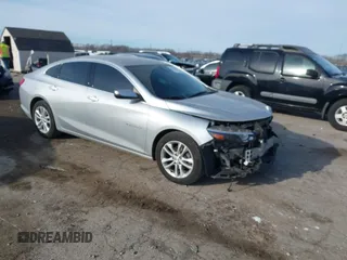 2018 Chevrolet Malibu LT with VIN 1G1ZD5ST8JF200017, listed as a IAAI auction lot 41859789 with 69,689 mi miles. Bid and sale history available at carsss.com. Image 1.
