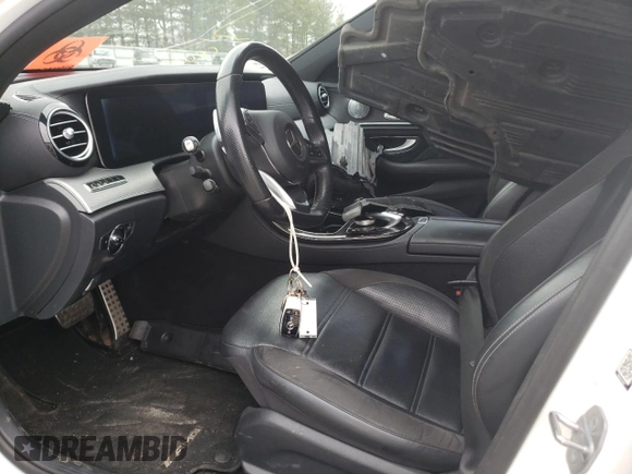 2017 Mercedes-Benz E-Class AMG E 43 with VIN WDDZF6EB0HA163696, listed as a Copart auction lot 44795933 with Not Provided miles. Bid and sale history available at carsss.com. Image 7.