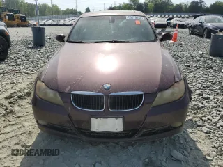 2007 BMW 3 Series 328i with VIN WBAVA33547KX80558, listed as a Copart auction lot 53379245 with 0 mi miles and Clean Title. Bid and sale history available at carsss.com. Image 5.