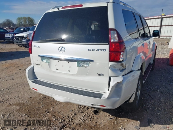 2009 Lexus GX 470 z VIN JTJBT20X390175930, wystawiony jako IAAI lot #41856945 z przebiegiem 207 809 mil mil oraz . Historia ofert i sprzedaży dostępna na DreamBid. Obrazek 4.