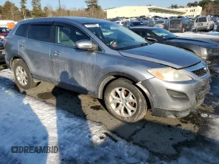 2011 Mazda CX-9 Sport with VIN JM3TB3BV6B0320595, listed as a Copart auction lot 41974255 with 178,232 mi miles and Salvage Title. Bid and sale history available at DreamBid. Image 4.