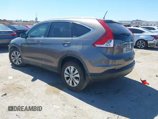 2012 Honda CR-V EX-L with VIN 5J6RM3H72CL032220, listed as a IAAI auction lot 41847196 with 124,876 mi miles. Bid and sale history available at carsss.com. Image 3.