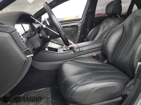 2015 Mercedes-Benz S 550 with VIN WDDUG8FB9FA101146, listed as a Copart auction lot 88553585 with Not provided miles and Salvage title. Bid and sale history available at DreamBid. Image 7.