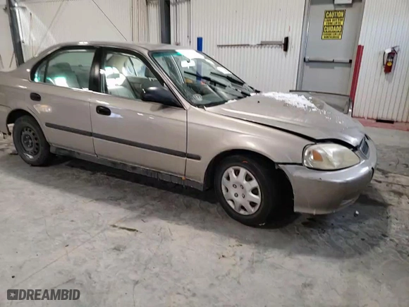 2000 Honda Civic LX with VIN 1HGEJ6672YL060576, listed as a Copart auction lot 45104535 with 130,942 mi miles and Salvage Title. Bid and sale history available at carsss.com. Image 11.