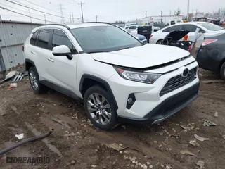2019 Toyota RAV4 Limited with VIN 2T3N1RFV2KC040042, listed as a IAAI auction lot 41497487 with 74,095 mi miles. Bid and sale history available at carsss.com. Image 1.