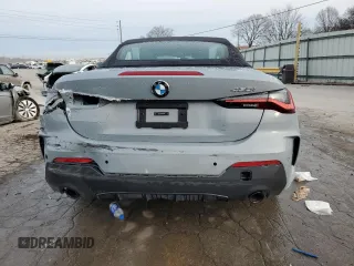 2024 BMW 4 Series 430i z VIN WBA23AT09RCP14882, wystawiony jako Copart lot #84880374 z przebiegiem 17 979 mil mil oraz Szkoda całkowita • Salvage title. Historia ofert i sprzedaży dostępna na DreamBid. Obrazek 6.