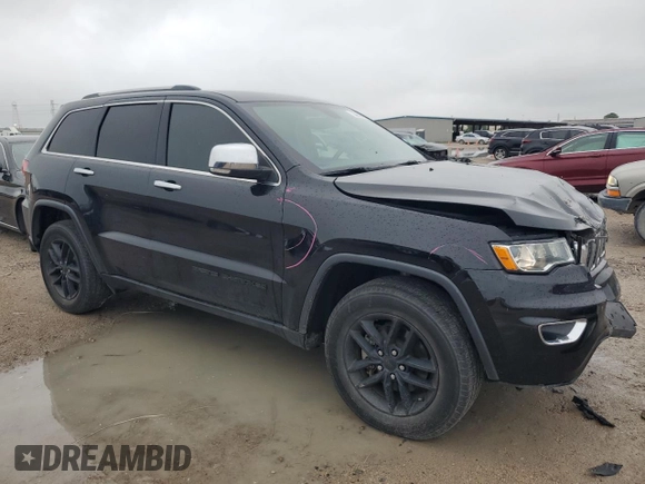 2019 Jeep Grand Cherokee Limited with VIN 1C4RJEBG6KC615116, listed as a Copart auction lot 55963215 with 74,299 mi miles and Salvage title. Bid and sale history available at DreamBid. Image 4.