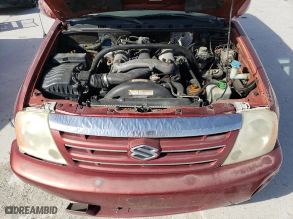 2005 Suzuki XL-7 LX with VIN JS3TX92V154101099, listed as a Copart auction lot 49254385 with 210,475 mi miles and Clean Title. Bid and sale history available at carsss.com. Image 12.