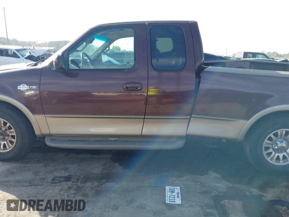 2002 Ford F-150 XL with VIN 1FTRX17L82KB68307, listed as a IAAI auction lot 40642958 with 115,737 mi miles. Bid and sale history available at carsss.com. Image 14.