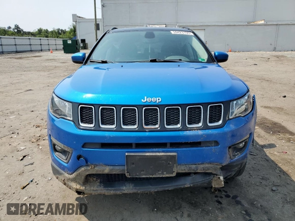 2019 Jeep Compass Latitude с VIN 3C4NJDBB2KT813287, выставлен на аукционе Copart как лот 59423195 с пробегом 118 585 миль миль и Списание • Salvage title. История ставок и продаж доступна на DreamBid. Изображение 5.