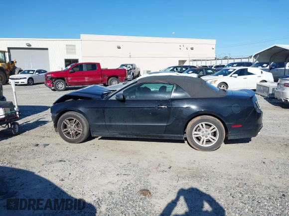 2014 Ford Mustang V6 with VIN 1ZVBP8EM2E5322709, listed as a IAAI auction lot 41732809 with 130,263 mi miles. Bid and sale history available at carsss.com. Image 15.