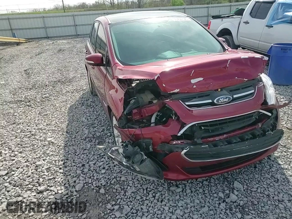 2017 Ford C-Max SE with VIN 1FADP5AU2HL117185, listed as a Copart auction lot 50400125 with 90,133 mi miles and Salvage Title. Bid and sale history available at carsss.com. Image 11.