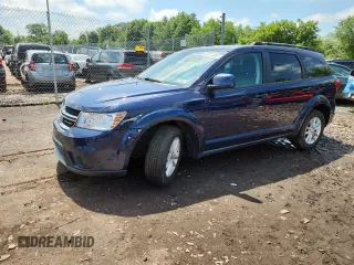2017 Dodge Journey SXT with VIN 3C4PDCBB1HT701941, listed as a Copart auction lot 63612385 with 79,330 mi miles and Salvage title. Bid and sale history available at DreamBid. Image 1.