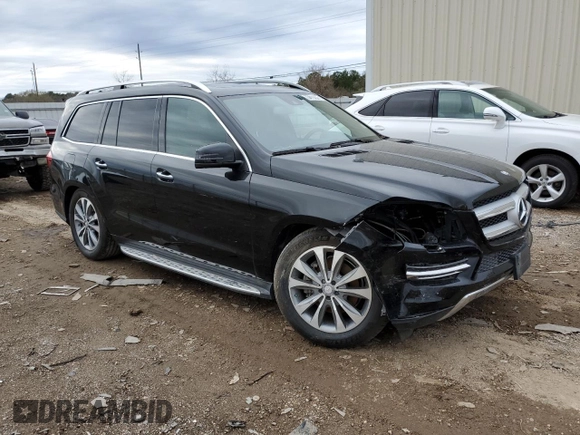2015 Mercedes-Benz GL-Class GL 450 with VIN 4JGDF6EE8FA502082, listed as a Copart auction lot 73411452 with 72,766 mi miles. Bid and sale history available at carsss.com. Image 4.