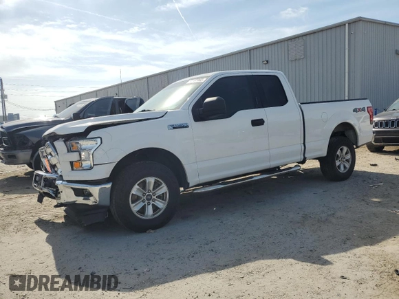 2017 Ford F-150 XL with VIN 1FTFX1EF4HFB49299, listed as a Copart auction lot 53187065 with 1,001,148 mi miles and Salvage Title. Bid and sale history available at carsss.com. Image 1.