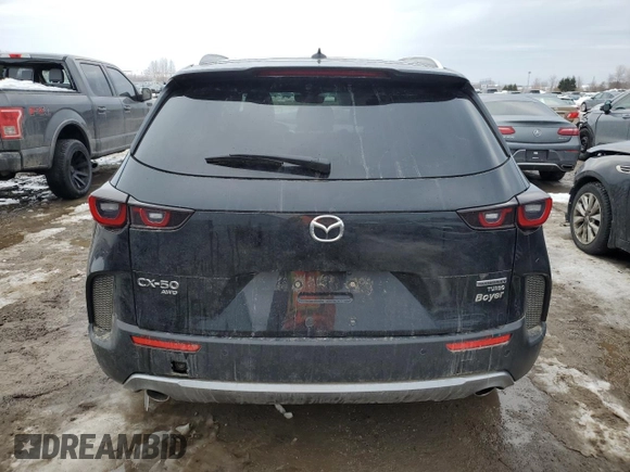 2024 Mazda CX-50 Premium z VIN 7MMVABDY1RN176585, wystawiony jako Copart lot #45224205 z przebiegiem Nie podano mil oraz Szkoda całkowita • Salvage title. Historia ofert i sprzedaży dostępna na DreamBid. Obrazek 6.