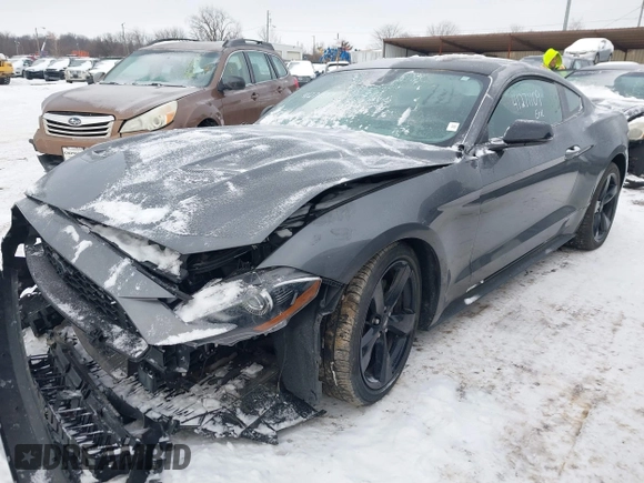 2022 Ford Mustang EcoBoost with VIN 1FA6P8TH5N5107387, listed as a IAAI auction lot 41271109 with 32,816 mi miles. Bid and sale history available at carsss.com. Image 18.