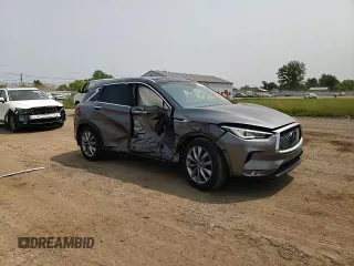 2019 Infiniti QX50 Essential with VIN 3PCAJ5M30KF143361, listed as a Copart auction lot 59331745 with 51,341 mi miles and Salvage title. Bid and sale history available at DreamBid. Image 14.