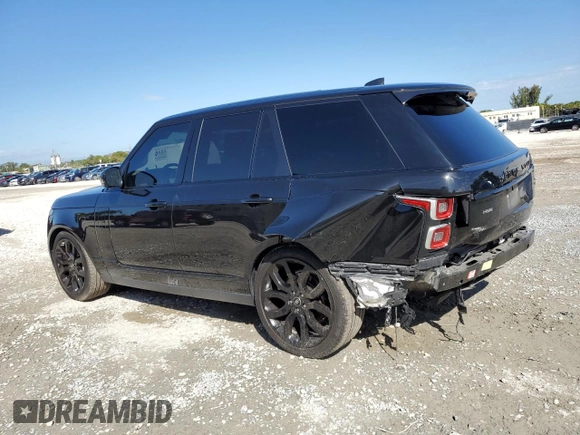 2021 Land Rover Range Rover с VIN SALGR2SU4MA451876, выставлен на аукционе Copart как лот 46472015 с пробегом 37 399 миль миль и На запчасти • Non repairable. История ставок и продаж доступна на DreamBid. Изображение 2.