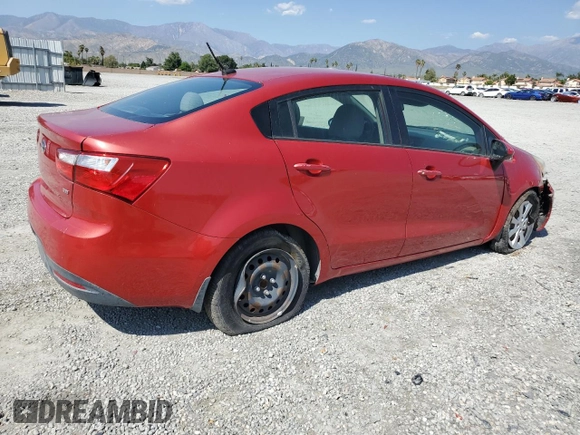 2014 Kia Rio LX with VIN KNADM4A35E6357844, listed as a Copart auction lot 55349705 with 173,026 mi miles and Clean Title. Bid and sale history available at DreamBid. Image 3.
