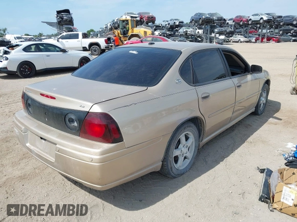 2005 Chevrolet Impala LS with VIN 2G1WH52K559388492, listed as a IAAI auction lot 42098694 with 184,494 mi miles and . Bid and sale history available at DreamBid. Image 4.