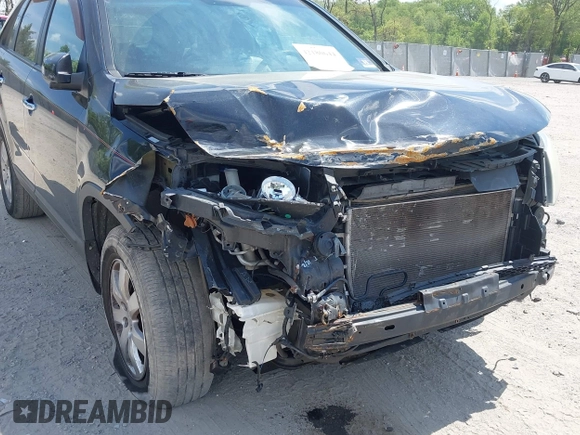2011 Kia Sorento LX with VIN 5XYKT3A13BG162338, listed as a IAAI auction lot 42180644 with 118,482 mi miles and . Bid and sale history available at carsss.com. Image 6.