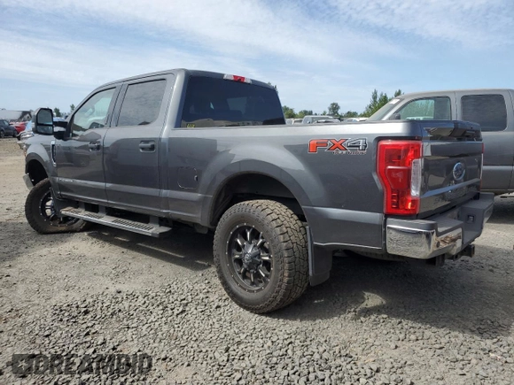 2019 Ford F-250 XL with VIN 1FT7W2BT9KEC24552, listed as a Copart auction lot 60644435 with 115,689 mi miles and Salvage title. Bid and sale history available at DreamBid. Image 2.