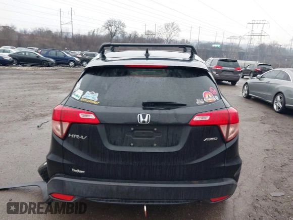 2018 Honda HR-V EX-L Navi with VIN 3CZRU6H77JM704902, listed as a IAAI auction lot 41463357 with 95,675 mi miles. Bid and sale history available at carsss.com. Image 17.