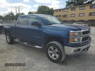 2015 Chevrolet Silverado 1500 LT with VIN 1GCUKREC7FF202973, listed as a Copart auction lot 54208755 with Not Provided miles and Salvage Title. Bid and sale history available at DreamBid. Image 4.