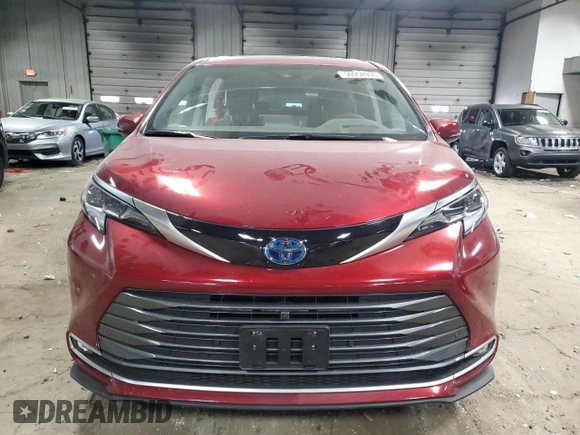 2023 Toyota Sienna Platinum with VIN 5TDESKFC4PS100896, listed as a Copart auction lot 50958935 with 15,075 mi miles and Salvage Title. Bid and sale history available at DreamBid. Image 5.