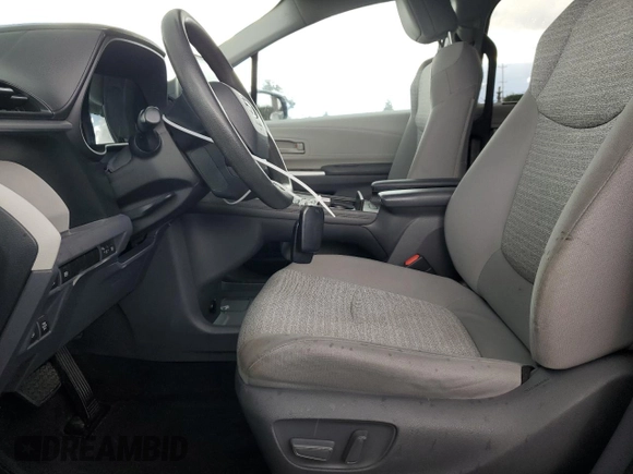 2021 Toyota Sienna LE with VIN 5TDBRKEC3MS004866, listed as a Copart auction lot 48239265 with 77,356 mi miles and Salvage Title. Bid and sale history available at carsss.com. Image 7.