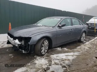 2013 Audi A4 Premium Plus with VIN WAUHFAFL4DN045649, listed as a Copart auction lot 44626585 with 155,490 mi miles and Salvage Title. Bid and sale history available at carsss.com. Image 1.