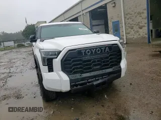 2024 Toyota Tundra TRD Pro Hybrid with VIN 5TFPC5DB7RX081484, listed as a Copart auction lot 57246415 with 12,819 mi miles and Salvage title. Bid and sale history available at DreamBid. Image 13.