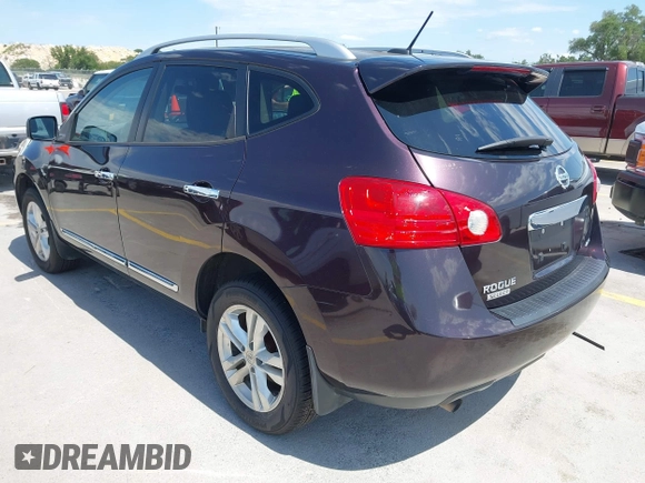 2015 Nissan Rogue S with VIN JN8AS5MV4FW258565, listed as a IAAI auction lot 42231846 with 103,246 mi miles and . Bid and sale history available at DreamBid. Image 3.