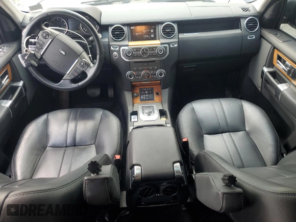 2016 Land Rover LR4 HSE with VIN SALAG2V68GA789195, listed as a Copart auction lot 62680015 with 49,662 mi miles and Salvage title. Bid and sale history available at DreamBid. Image 8.