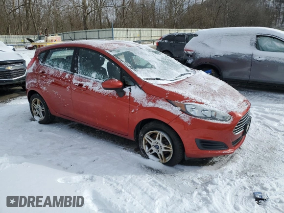 2018 Ford Fiesta SE with VIN 3FADP4EJ1JM145994, listed as a Copart auction lot 44342695 with 79,652 mi miles and Salvage Title. Bid and sale history available at DreamBid. Image 4.