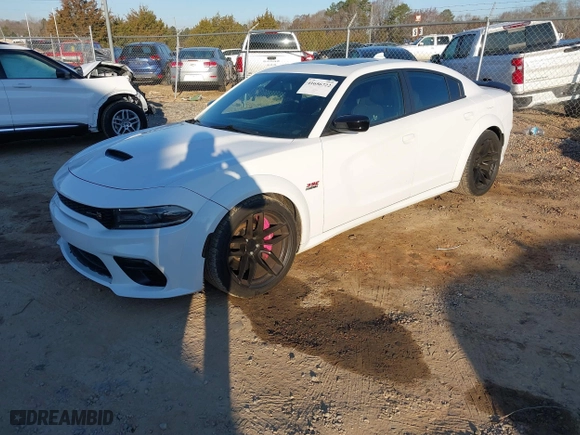 2020 Dodge Charger Scat Pack with VIN 2C3CDXGJ1LH217683, listed as a IAAI auction lot 41656722 with 70,758 mi miles. Bid and sale history available at carsss.com. Image 17.