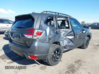 2023 Subaru Forester Wilderness with VIN JF2SKAMC5PH502206, listed as a IAAI auction lot 41033661 with 15,968 mi miles. Bid and sale history available at carsss.com. Image 4.