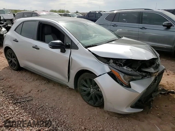 2022 Toyota Corolla Hatchback SE with VIN JTND4MBE0N3154215, listed as a Copart auction lot 49514645 with 45,997 mi miles and Salvage Title. Bid and sale history available at carsss.com. Image 10.
