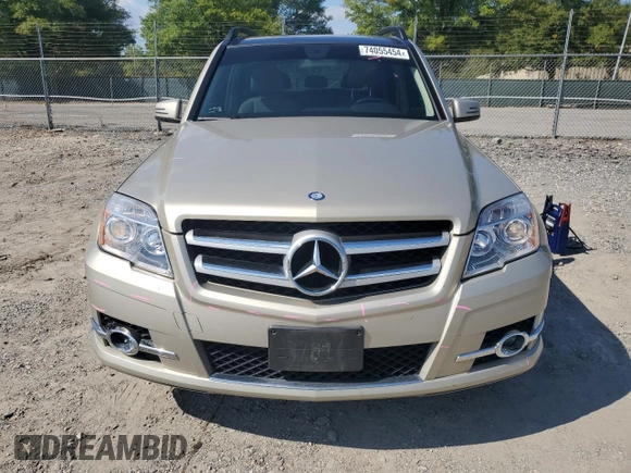 2012 Mercedes-Benz GLK 350 with VIN WDCGG8HB6CF901934, listed as a Copart auction lot 74055454 with 69,774 mi miles and Salvage Title. Bid and sale history available at DreamBid. Image 5.