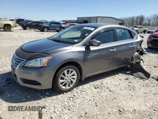 2015 Nissan Sentra SR with VIN 3N1AB7AP1FY372953, listed as a Copart auction lot 88982245 with 162,610 mi miles and Salvage Title. Bid and sale history available at DreamBid. Image 1.