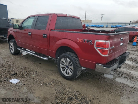 2013 Ford F-150 XL with VIN 1FTFW1ET8DKG00163, listed as a Copart auction lot 41617715 with 0 mi miles and Salvage Title. Bid and sale history available at carsss.com. Image 2.