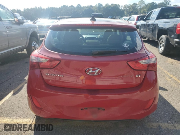 2013 Hyundai Elantra GT with VIN KMHD35LE1DU060604, listed as a Copart auction lot 72854134 with 135,786 mi miles and Salvage Title. Bid and sale history available at carsss.com. Image 6.