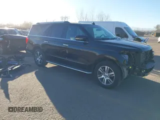 2023 Ford Expedition Max Limited with VIN 1FMJK1K87PEA03414, listed as a IAAI auction lot 41359615 with 60,127 mi miles and . Bid and sale history available at DreamBid. Image 1.