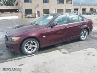 2008 BMW 3 Series 328i with VIN WBAVC53588FZ85168, listed as a IAAI auction lot 41765979 with 182,459 mi miles. Bid and sale history available at carsss.com. Image 18.