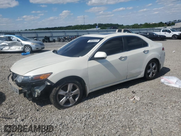 2010 Acura TSX with VIN JH4CU2F62AC002145, listed as a Copart auction lot 58056325 with 181,660 mi miles and Salvage title. Bid and sale history available at DreamBid. Image 1.