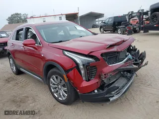 2020 Cadillac XT4 FWD Premium Luxury with VIN 1GYFZCR44LF135520, listed as a IAAI auction lot 41197302 with 78,324 mi miles. Bid and sale history available at carsss.com. Image 1.