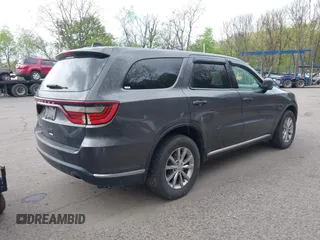 2017 Dodge Durango SXT with VIN 1C4RDJAG2HC905248, listed as a IAAI auction lot 42155326 with 225,862 mi miles and . Bid and sale history available at DreamBid. Image 4.